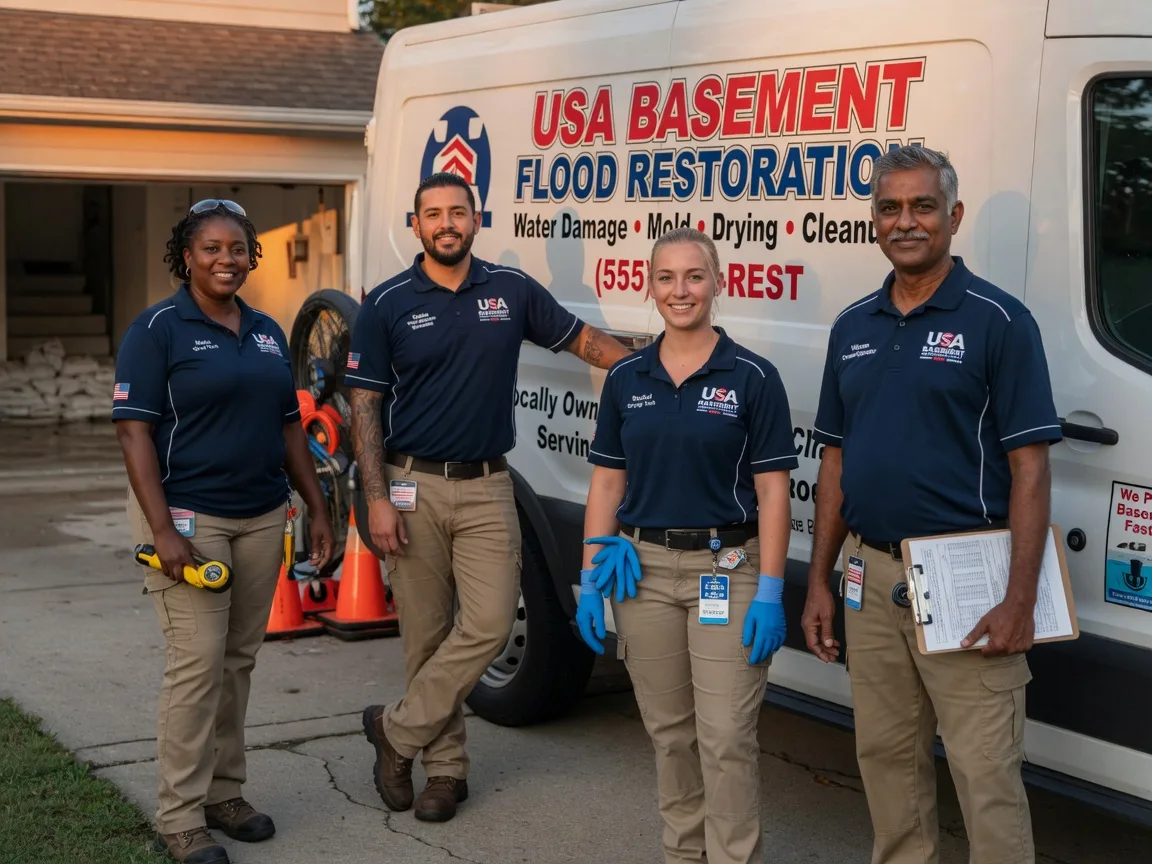 Basement Flood Cleanup company in Itmann, WV